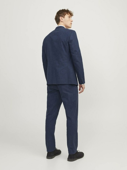 Jack & Jones Tmavě modré pánské sako Jack & Jones Riviera