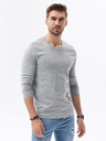 Ombre Clothing Pánské tričko s dlouhým rukávem bez potisku - mix 2 kusy v balení V1 Z41 basic