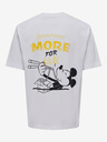 ONLY & SONS Bílé pánské tričko ONLY & SONS Disney