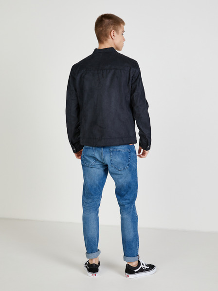 ONLY & SONS Černá bunda v semišové úpravě ONLY & SONS Willow