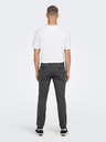 ONLY & SONS Tmavě šedé pánské chino kalhoty ONLY & SONS Mark