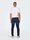ONLY & SONS Tmavě modré pánské slim fit džíny ONLY & SONS Loom