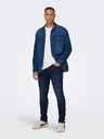 ONLY & SONS Tmavě modré pánské slim fit džíny ONLY & SONS Loom