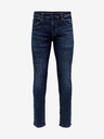 ONLY & SONS Tmavě modré pánské slim fit džíny ONLY & SONS Loom