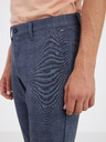 ONLY & SONS Tmavě modré pánské kostkované chino kalhoty ONLY & SONS Mark
