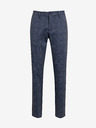 ONLY & SONS Tmavě modré pánské kostkované chino kalhoty ONLY & SONS Mark