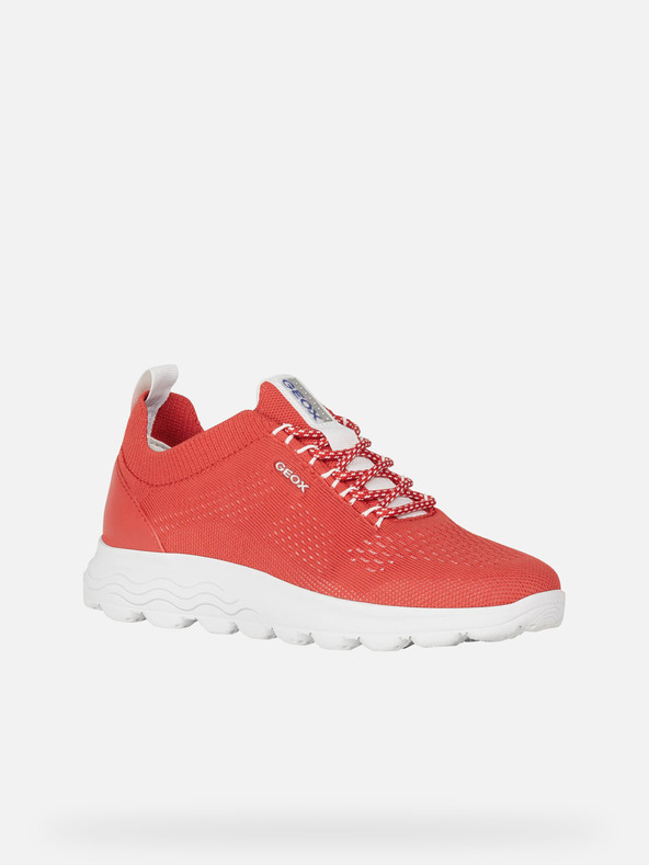 Geox Červené dámské tenisky Geox Spherica