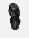 Geox Černé dámské sandály Geox Spherica EC5W