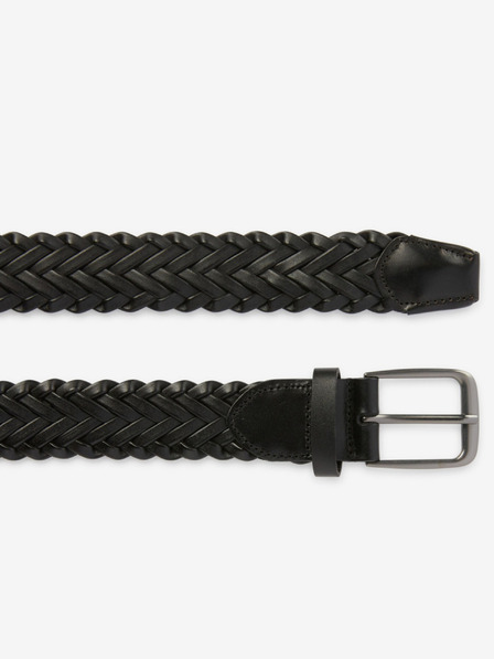 Geox Černý pánský pásek Geox Belt