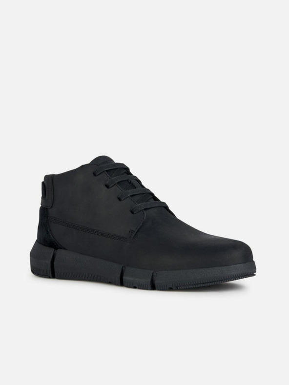 Geox Černá pánská kotníková obuv Geox Adacter H