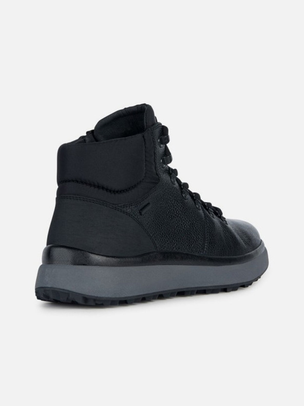 Geox Černá pánská kotníková obuv Geox Granito + grip b a