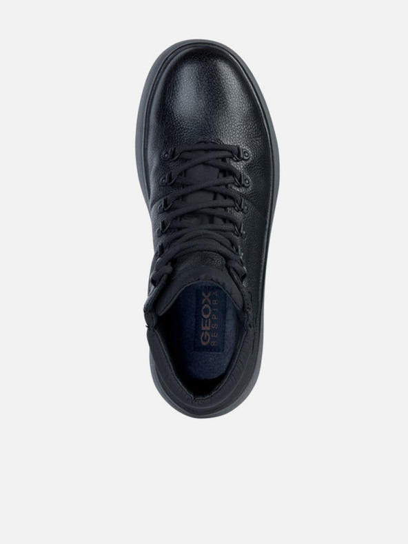 Geox Černá pánská kotníková obuv Geox Granito + grip b a