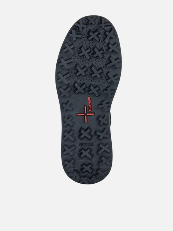 Geox Černá pánská kotníková obuv Geox Granito + grip b a