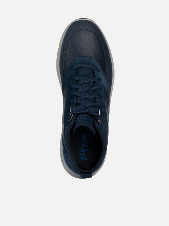 Geox Tmavě modrá pánská kotníková obuv Geox Spherica 4x4 b abx