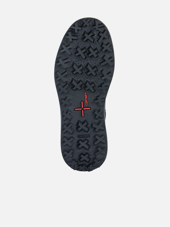Geox Tmavě modrá pánská kotníková obuv Geox Granito + grip b a