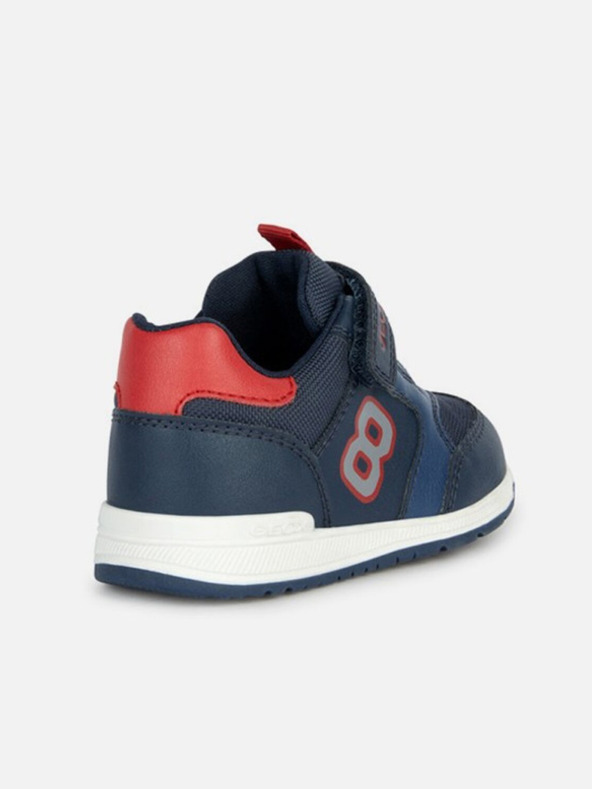 Geox Tmavě modrá chlapecká kotníková obuv Geox Rishon