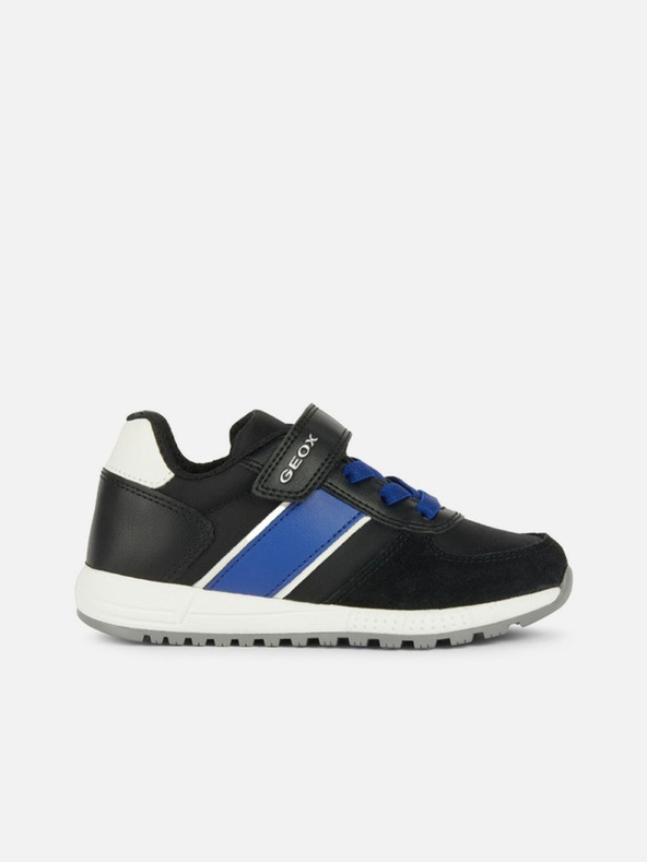 Geox Černé chlapecké tenisky Geox Alben