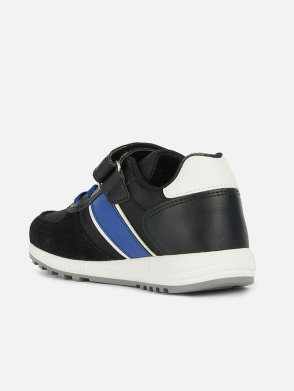 Geox Černé chlapecké tenisky Geox Alben