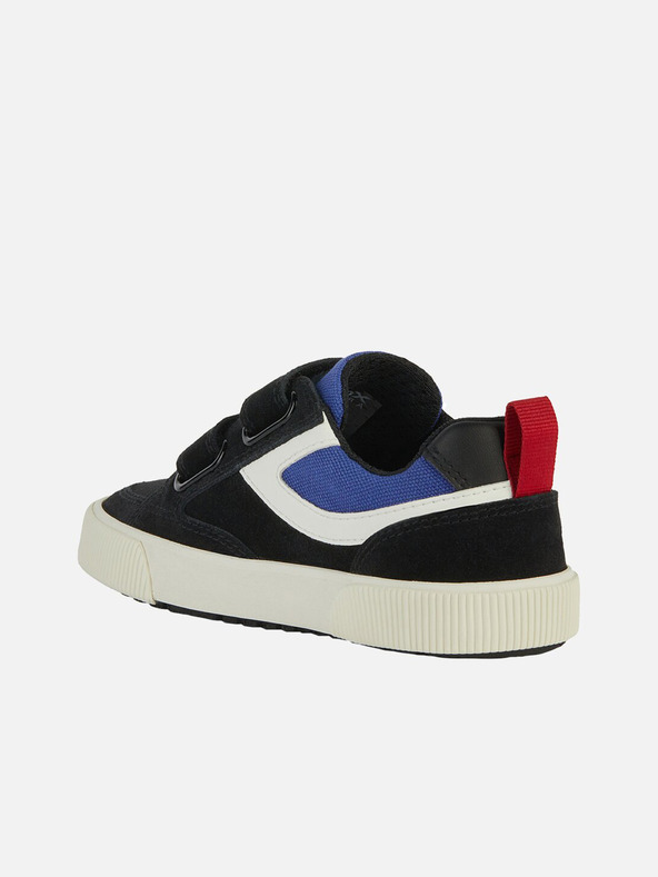 Geox Černé chlapecké tenisky Geox Alphabeet