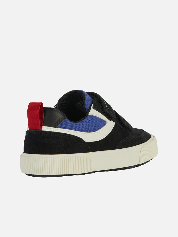 Geox Černé chlapecké tenisky Geox Alphabeet