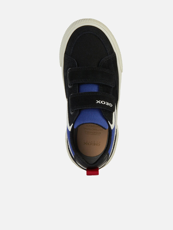 Geox Černé chlapecké tenisky Geox Alphabeet