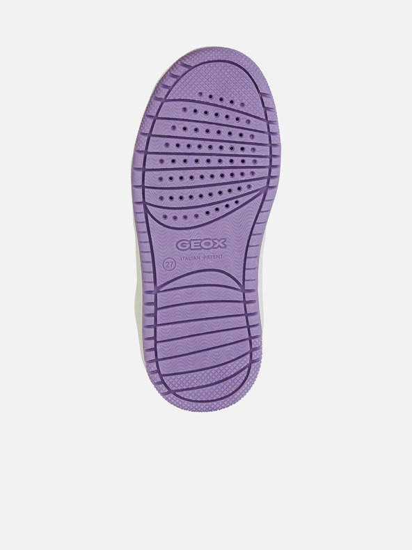 Geox Bílé dívčí tenisky Geox Washiba