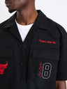Celio Černá pánská košile Celio NBA Chicago Bulls
