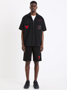 Celio Černá pánská košile Celio NBA Chicago Bulls