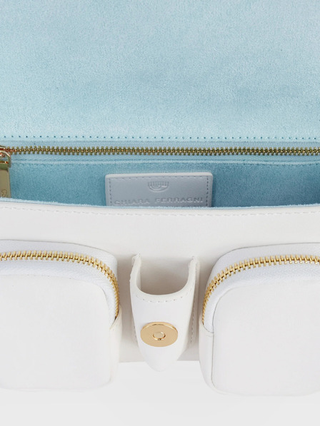 CHIARA FERRAGNI Bílá dámská kabelka CHIARA FERRAGNI Range