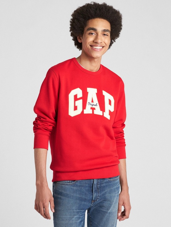 GAP Fleece mikina Gap s logem GAP