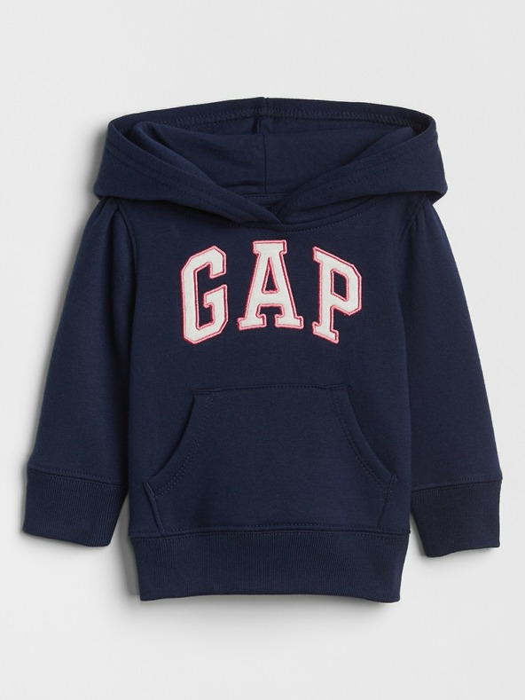 GAP Baby fleecová mikina s logem GAP