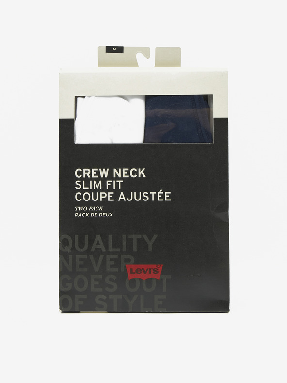 Levi's® Sada dvou pánských triček v bílé a modré barvě Levi's® The Perfect