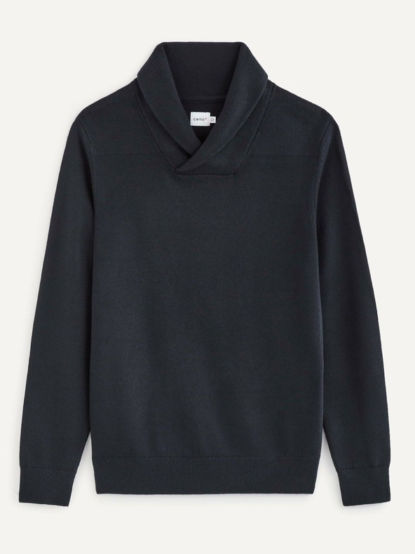 Celio Tmavě modrý svetr Celio Sepiz