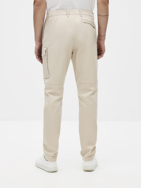 Celio Béžové kalhoty Celio Sokargo