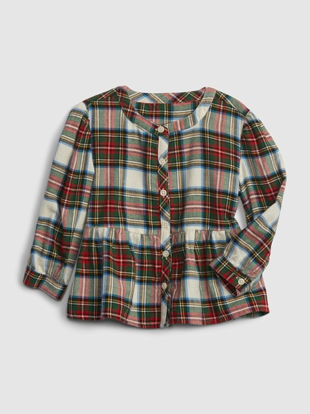 GAP Baby košilový top peplum GAP