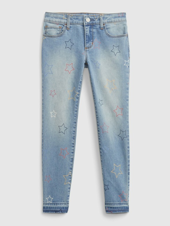 GAP Dětské skinny džíny hvězdy GAP