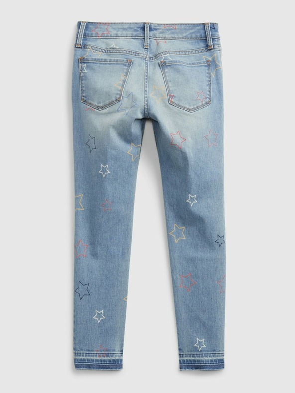 GAP Dětské skinny džíny hvězdy GAP