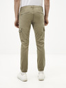 Celio Khaki pánské kalhoty Celio Solyte