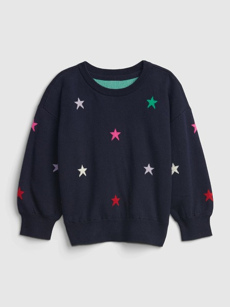 GAP Baby svetr s hvězdičkami GAP