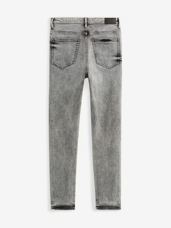 Celio Šedé pánské džíny Celio Vocarrot3