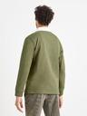 Celio Zelené pánské polo tričko Celio Vemix