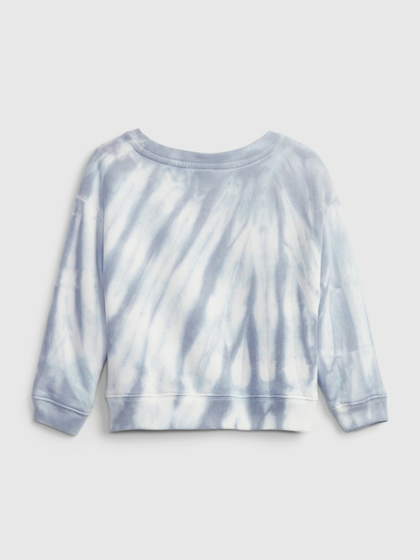 GAP Baby mikina s batikou GAP