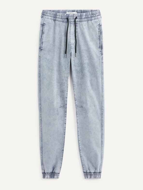 Celio Modré pánské kalhoty Celio Vosyd