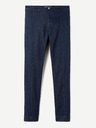 Celio Tmavě modré pánské slim fit džíny s pruhem Celio C25