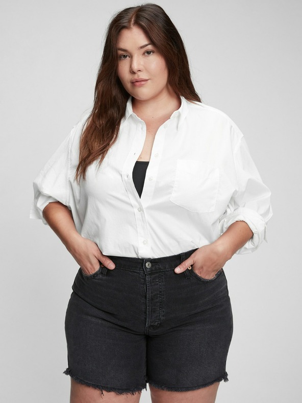 GAP Bavlněná košile oversize GAP