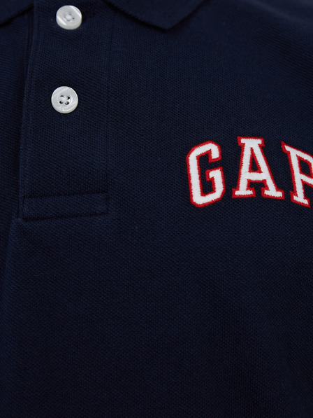 GAP Dětské polo tričko logo Gap GAP