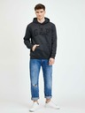 GAP Fleece mikina s kapucí a logem GAP