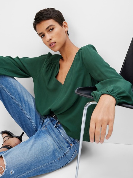 GAP Elegantní halenka Lenzing™ Ecovero™ GAP