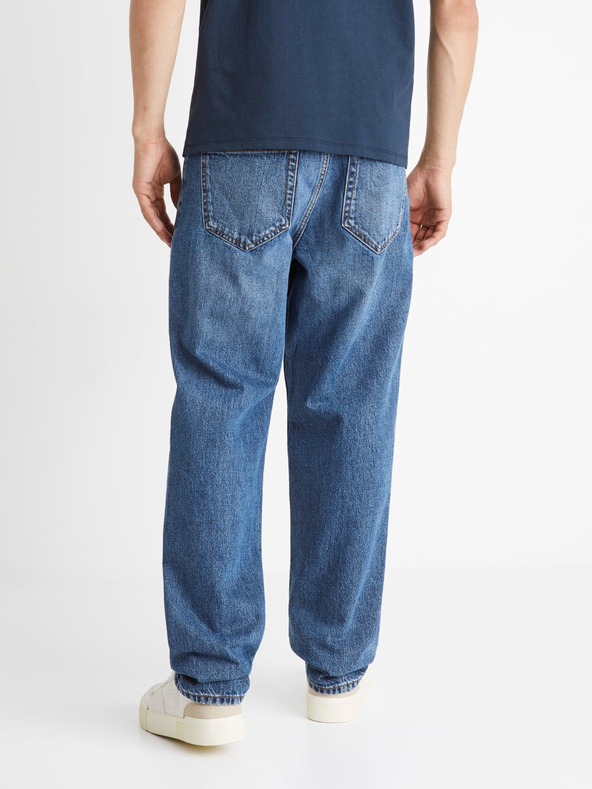 Celio Modré džíny Loose fit Celio C75 Coback2