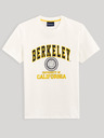 Celio Žluto-bílé pánské tričko Celio Berkeley university